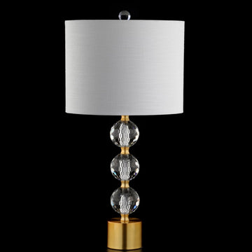 Ashley 25.25" Crystal LED Table Lamp - JONATHAN Y